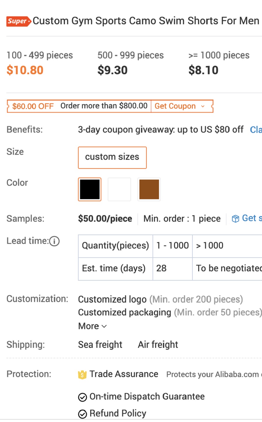 A Great Manufacturer for Custom Men's Fashionwear | Product World